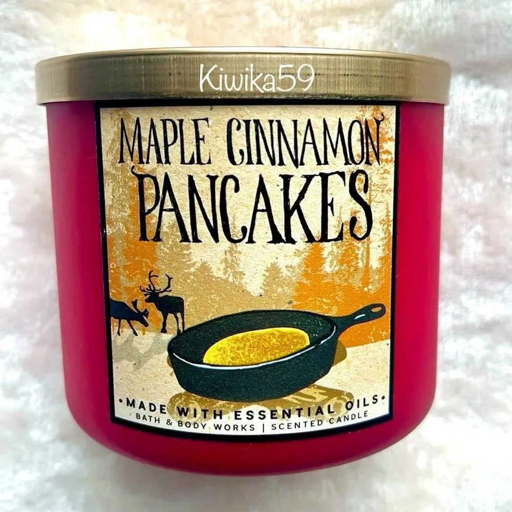 Bath & Body Works Maple Cinnamon Pancakes Candle